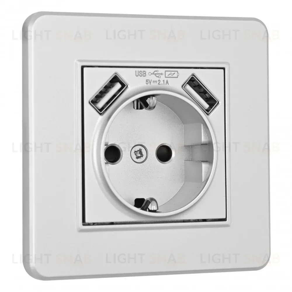 Розетка Arte Milano SET16-1-47-1 silver SET16-1-47-1 silver