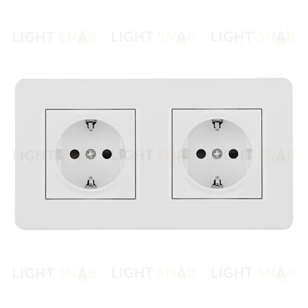 Розетка Arte Milano SET16-2-40-1x2 white SET16-2-40-1x2 white