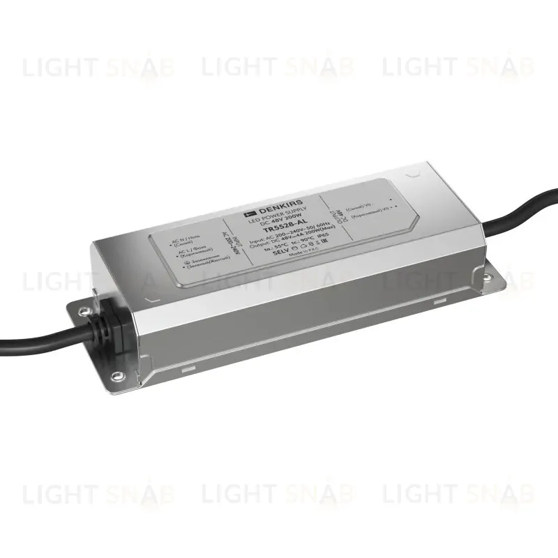 Блок питания Denkirs Power supply unit IP65 (DC 48V, 4A, 200W) TR5528-AL TR5528-AL