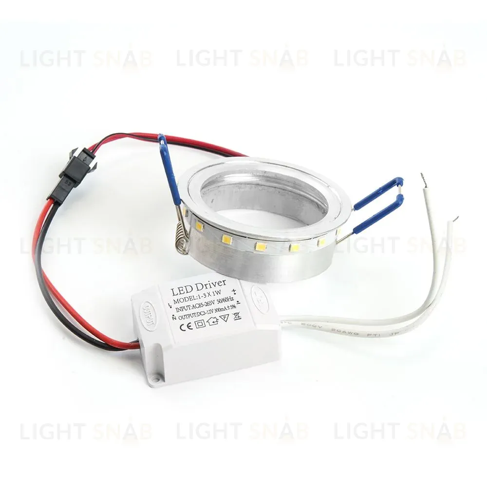 Кольцо с диодами для замены светильников с подсветкой Feron LB-1225 3W 15LED SMD2835 4000K 28890 28890