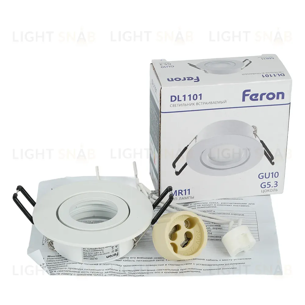 Встраиваемый светильник Feron DL1101 51948 51948