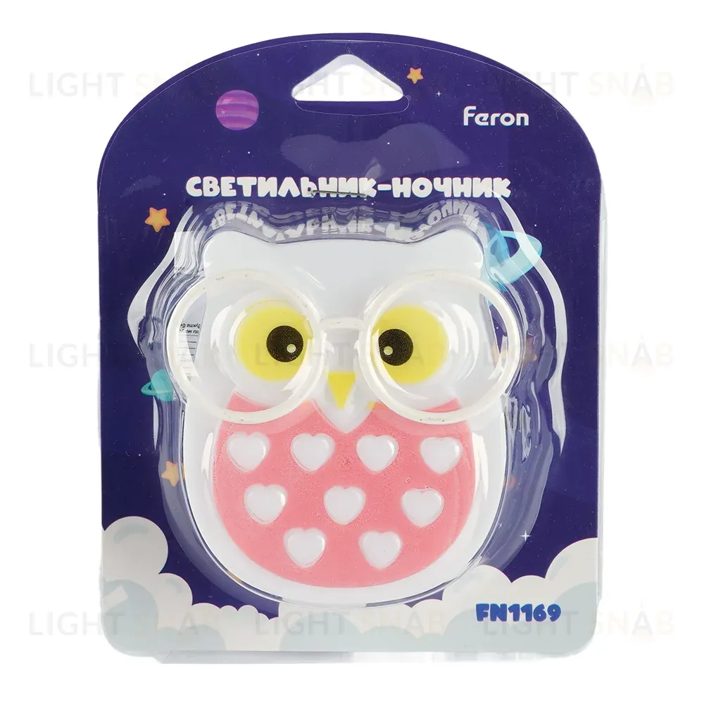 Ночник Feron FN1169 0,5W 52023 52023