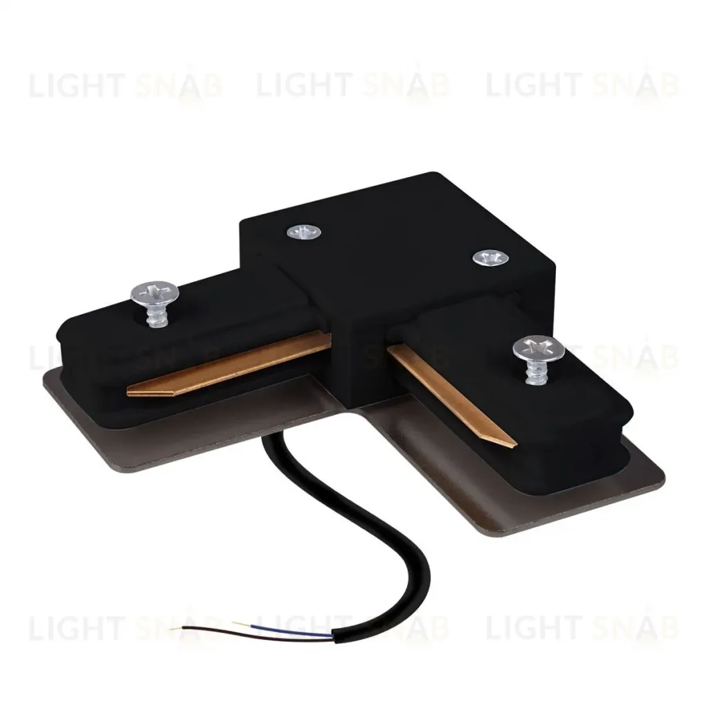 Коннектор угловой с вводом питания для однофазного шинопровода Elektrostandard 85012/00 4690389217678 a071303 4690389217678