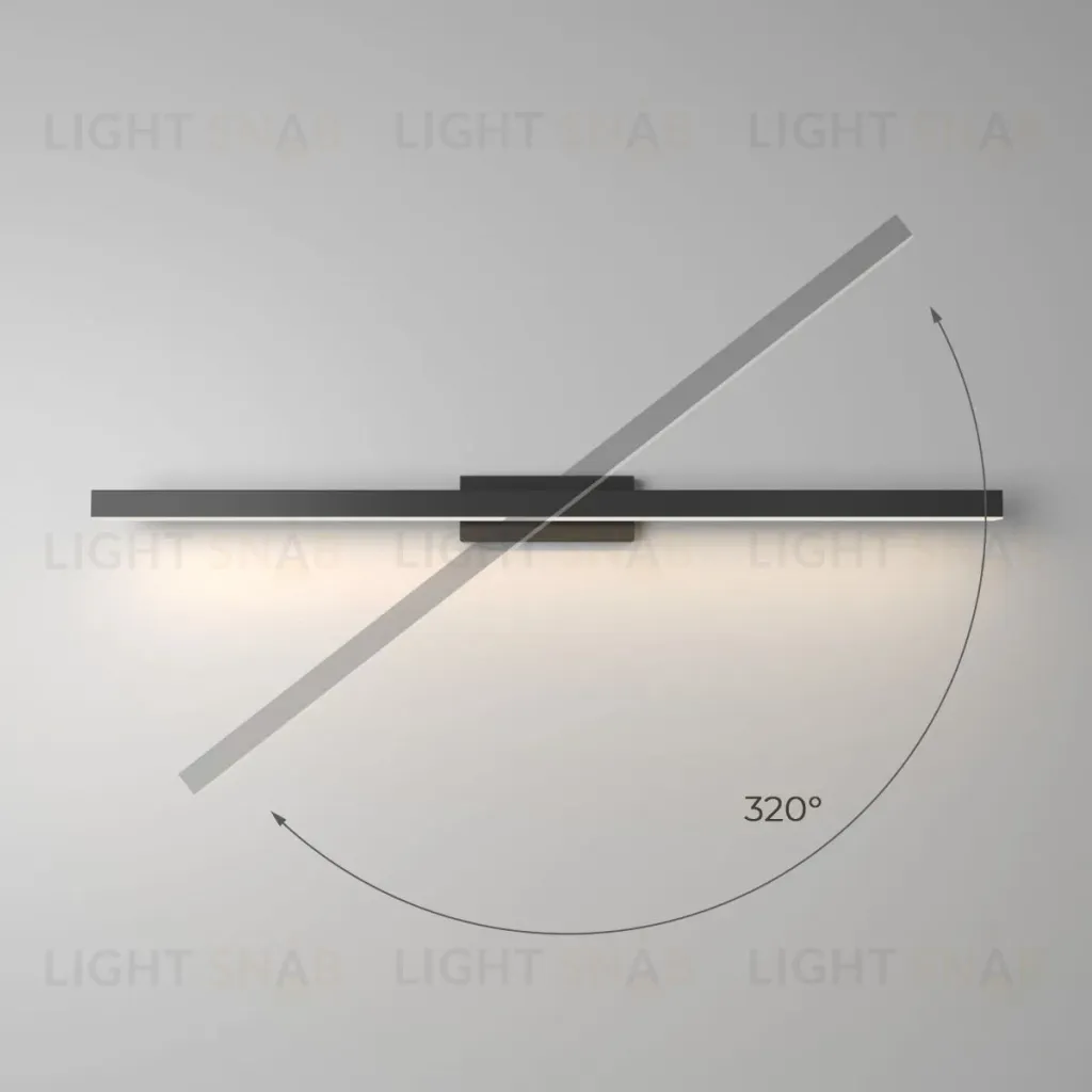 Настенный светильник Elektrostandard Rino черный 40157/LED 4690389217623 a071223 4690389217623