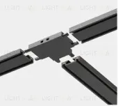 Соединитель Т-образный для магнитного шинопровода Italline IT09-9030 black IT09-9030 black
