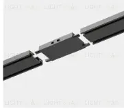 Соединитель прямой для магнитного шинопровода Italline IT09-9028 black IT09-9028 black