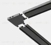 Соединитель угловой для магнитного шинопровода Italline IT09-9029 black IT09-9029 black