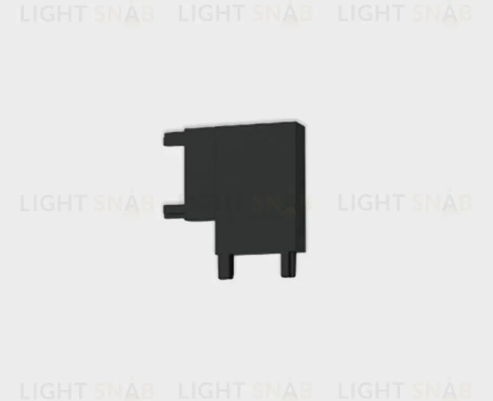 Соединитель угловой для магнитного шинопровода Italline IT09-9029 black IT09-9029 black