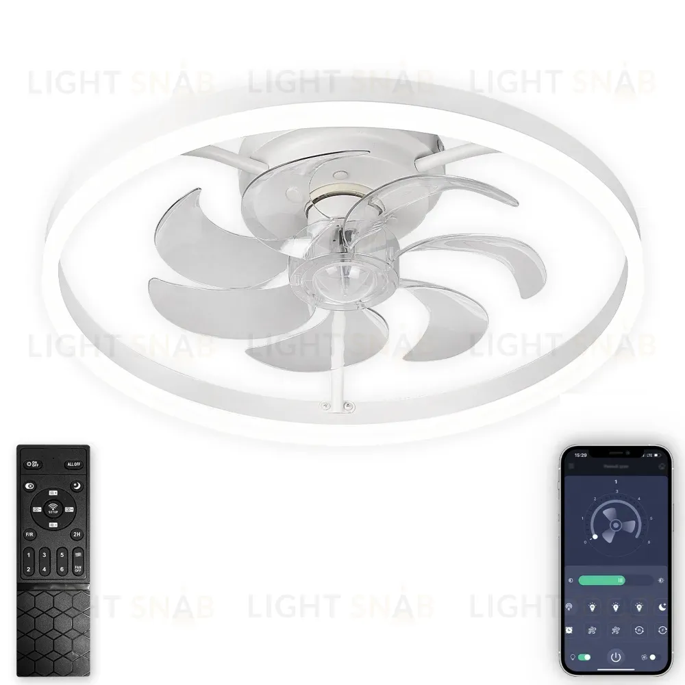Люстра-вентилятор Natali Kovaltseva Ledfan LED LAMPS 81489 LED LAMPS 81489