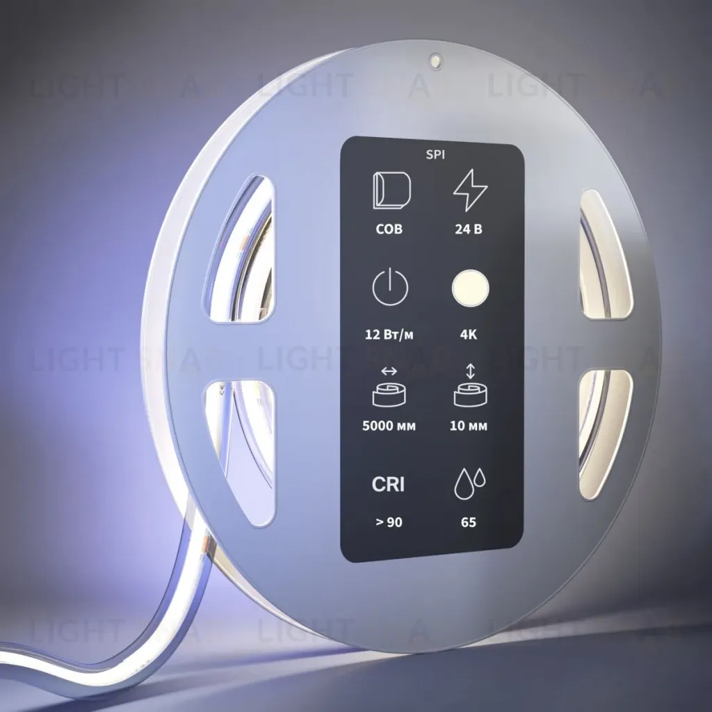 Светодиодная лента Maytoni Led Strip 24В COB 12Вт/м 4000K 5м IP65 201257 201257