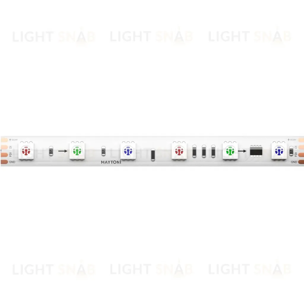 Светодиодная лента Maytoni Led Strip 24В 5050 14,4Вт/м RGB 5м IP67 201248 201248