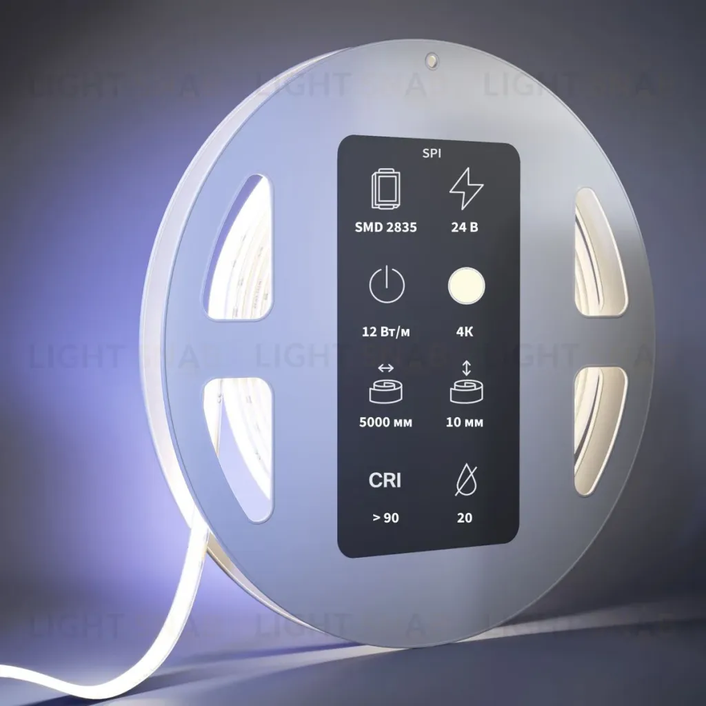 Светодиодная лента Maytoni Led Strip 24В COB 12Вт/м 4000K 5м IP20 201255 201255