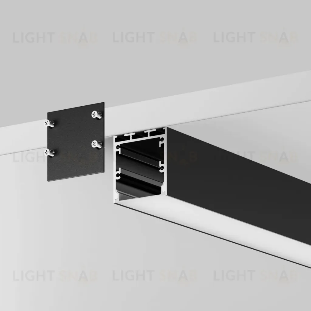 Алюминиевый профиль накладной-подвесной Maytoni Led Strip ALM-3535BT-B-3M 633004 633004