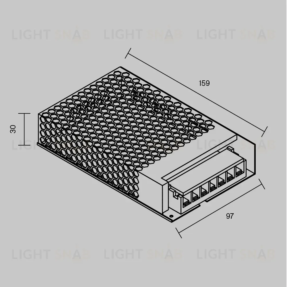 Блок питания Maytoni Led Strip PSL002 12В 150Вт IP20 811009 811009
