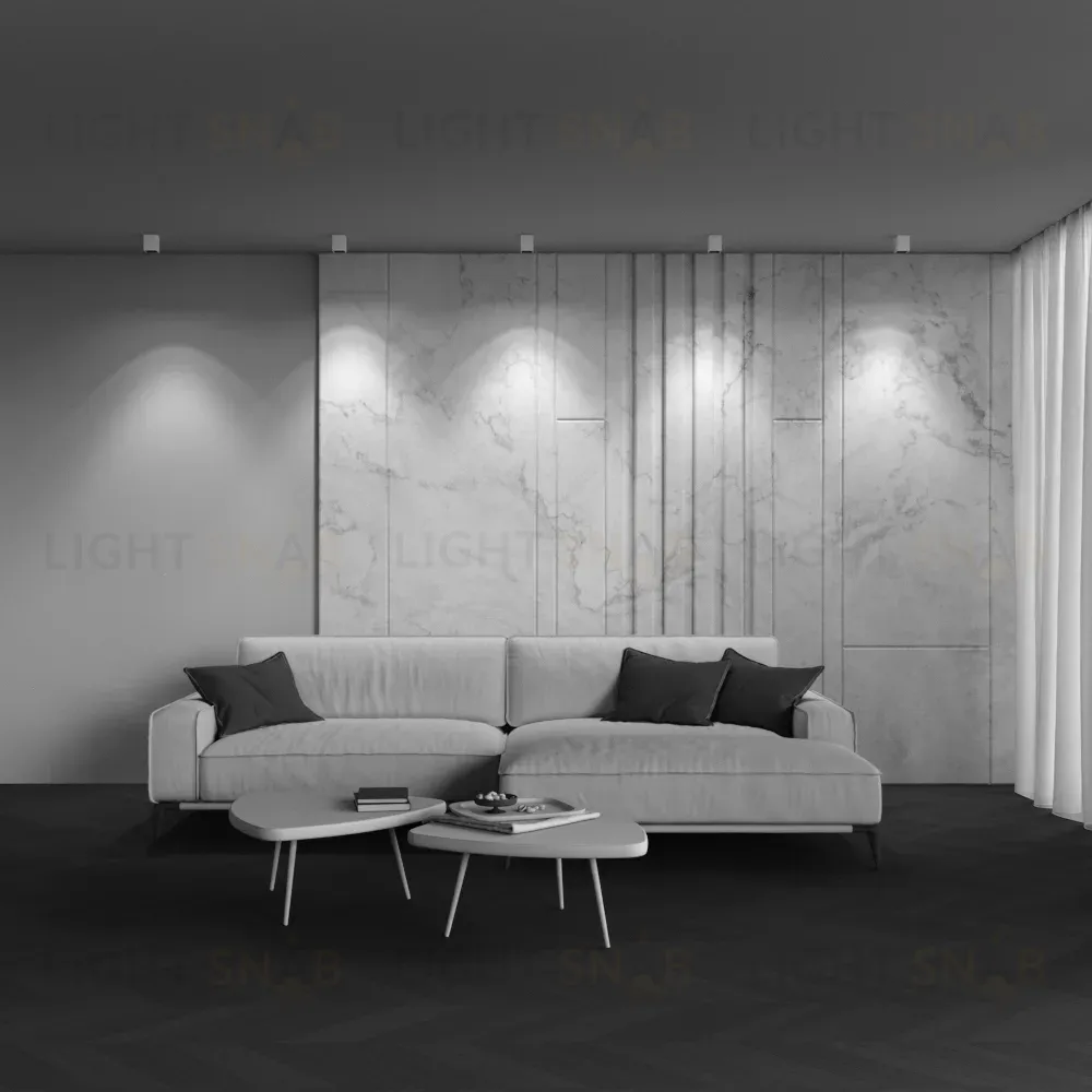 Потолочный светильник Maytoni Technical Alfa LED C065CL-8W2.7K-SQ-WB C065CL-8W2.7K-SQ-WB