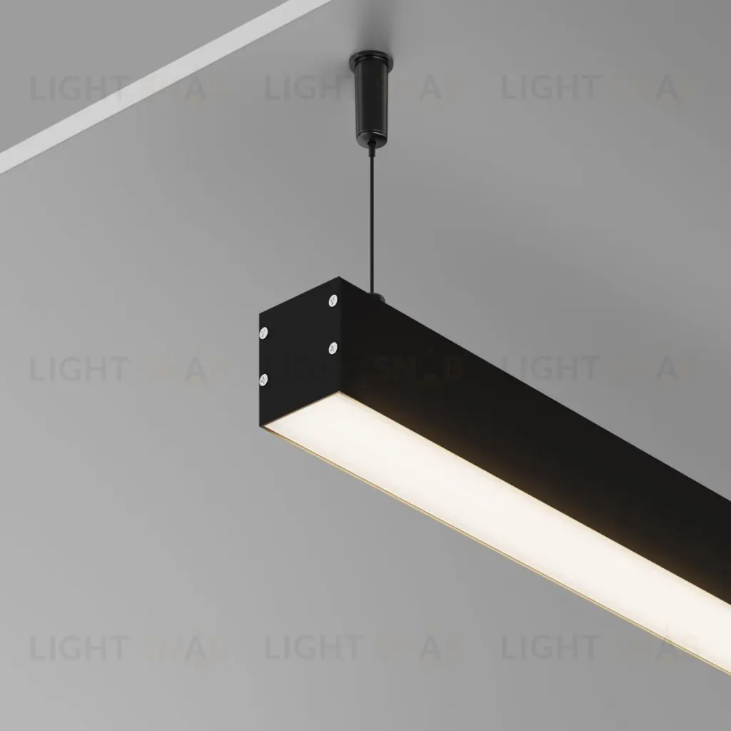 Алюминиевый профиль накладной-подвесной Maytoni Led Strip ALM-3535BT-B-2M 633003 633003