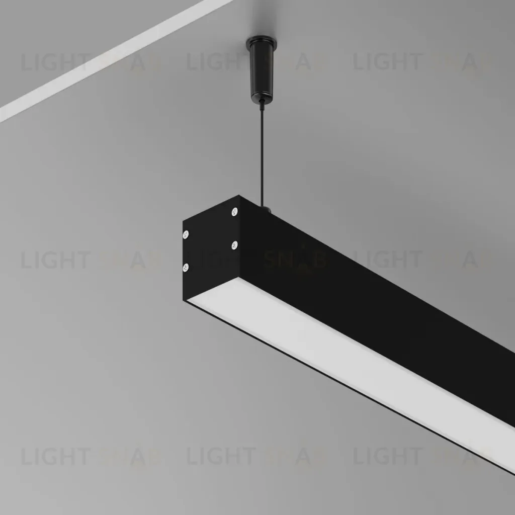 Алюминиевый профиль накладной-подвесной Maytoni Led Strip ALM-3535BT-B-2M 633003 633003