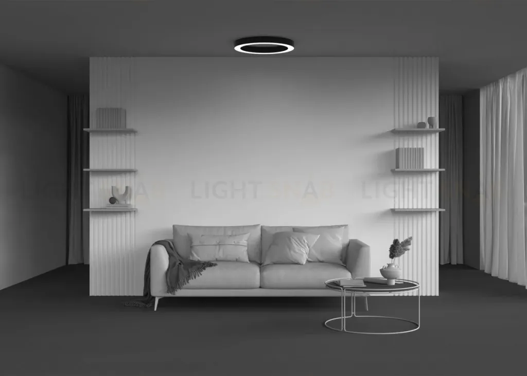 Потолочный светильник Maytoni Technical Lua C093CL-45W3K-B C093CL-45W3K-B