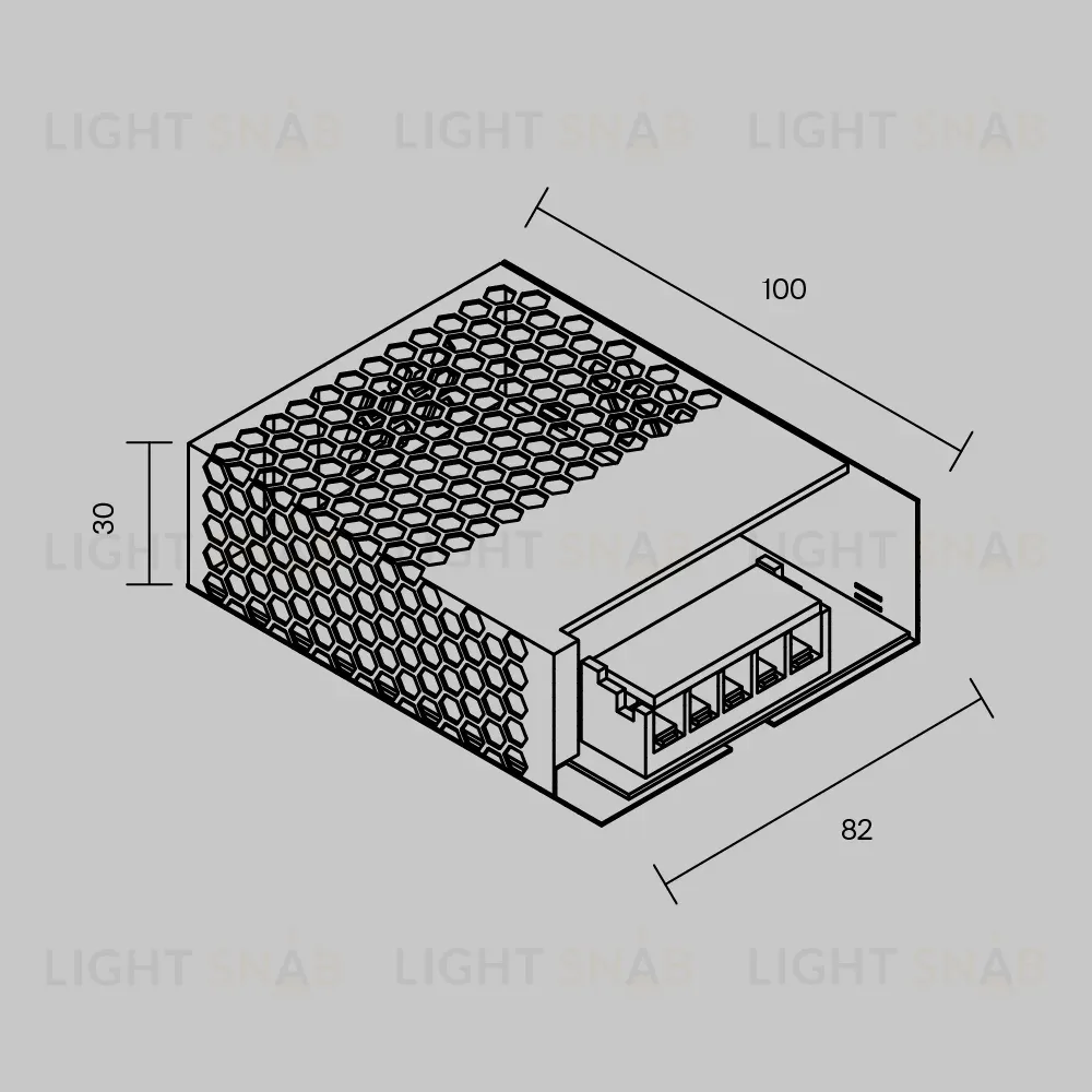 Блок питания Maytoni Led Strip PSL002 12В 60Вт IP20 811007 811007