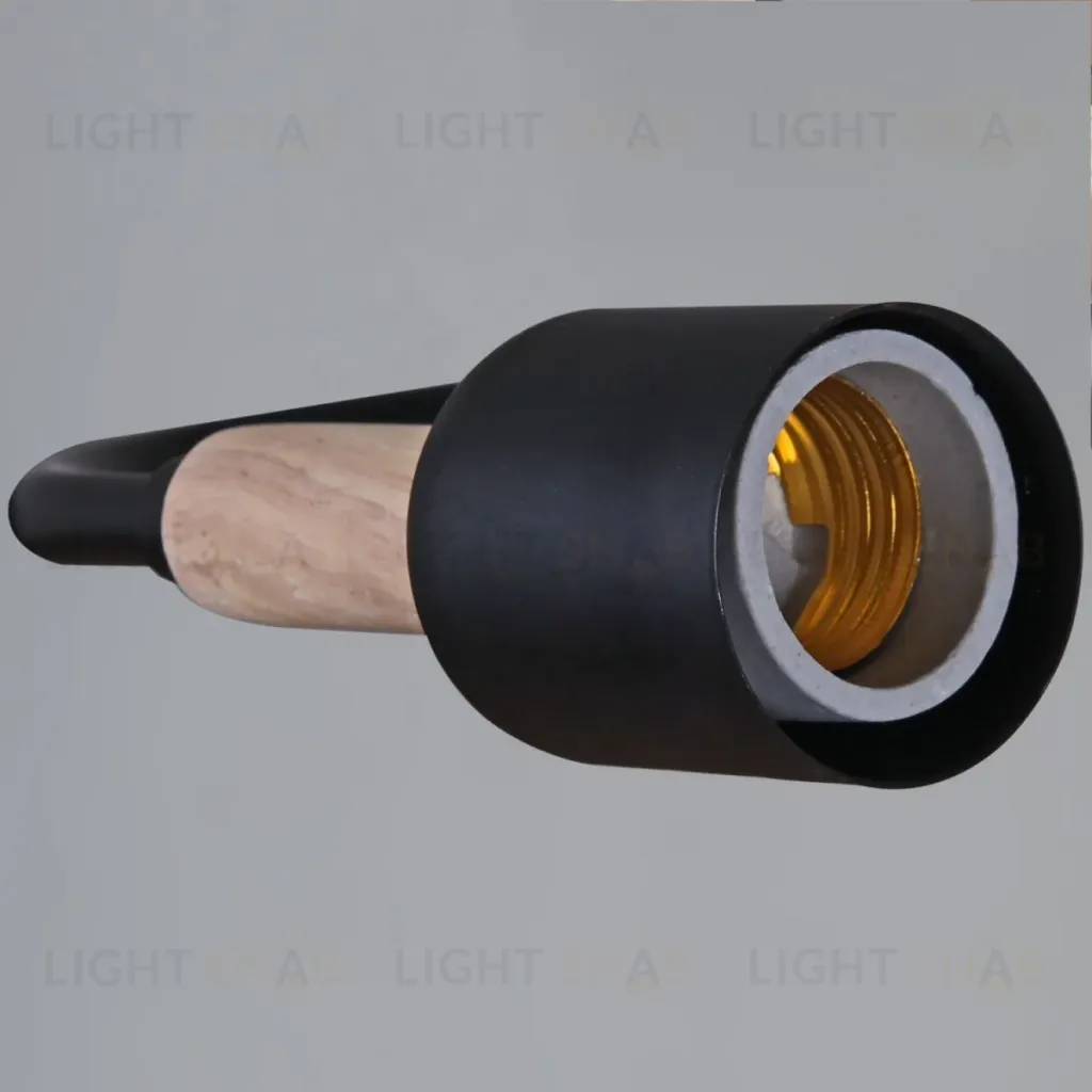 Люстра на штанге Reluce 99960-0.3-04 BK+WOOD 99960-0.3-04 BK+WOOD