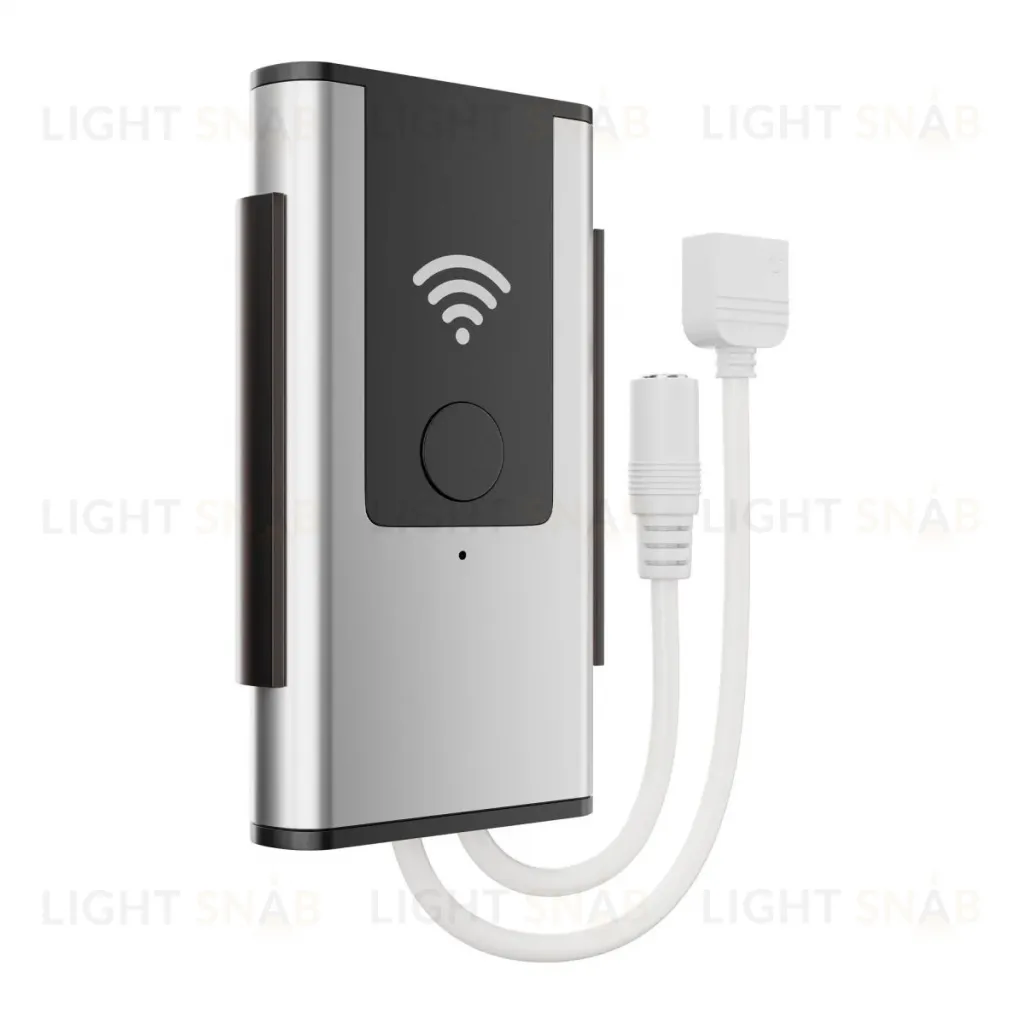Wi-Fi контроллер Apeyron RGB, 12В/24В, 72вт, 59x9x31, 2,4GHz, Bluetooth, Диммер 04-64 04-64