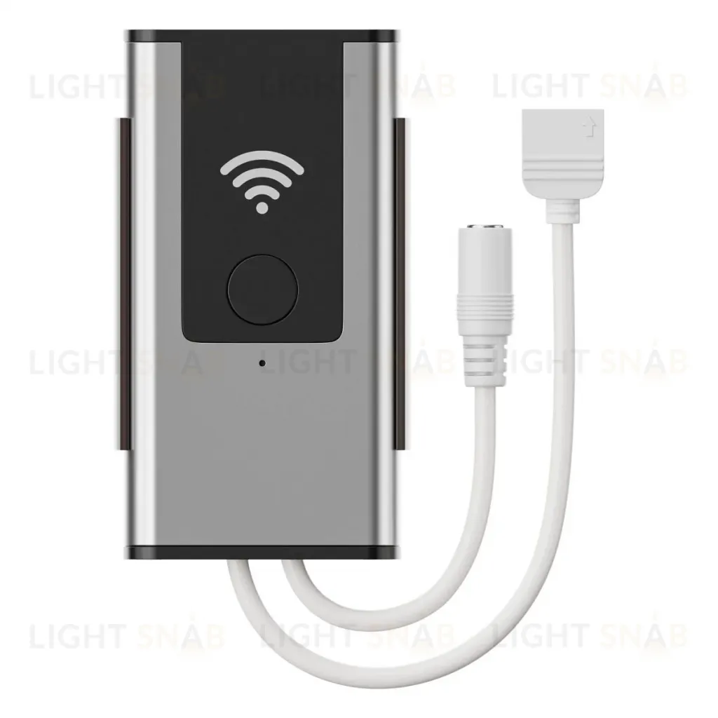 Wi-Fi контроллер Apeyron RGB, 12В/24В, 72вт, 59x9x31, 2,4GHz, Bluetooth, Диммер 04-64 04-64