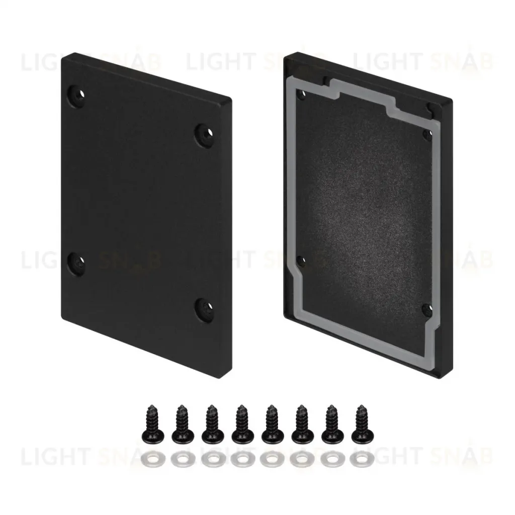 Заглушка Arlight IP-LINE-5475 BLACK глухая (Металл) 055283 055283