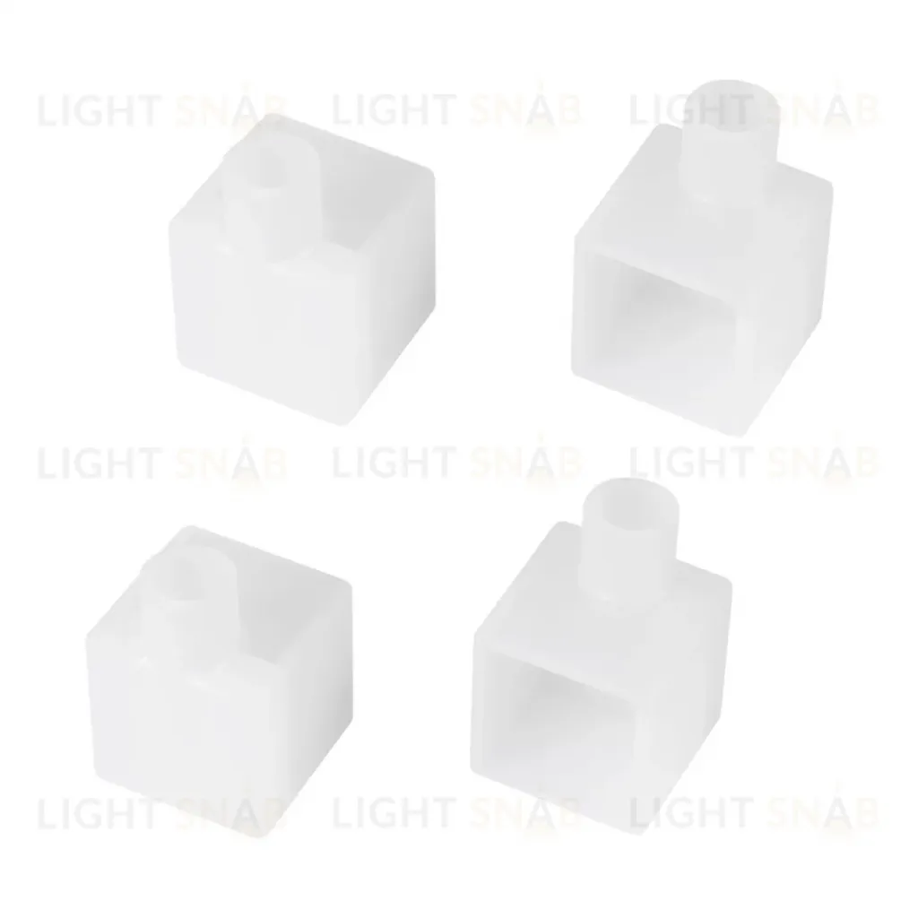 Заглушка Arlight WPH-FLEX-1616-90 WHITE с отверстием  (Пластик) 058044 058044
