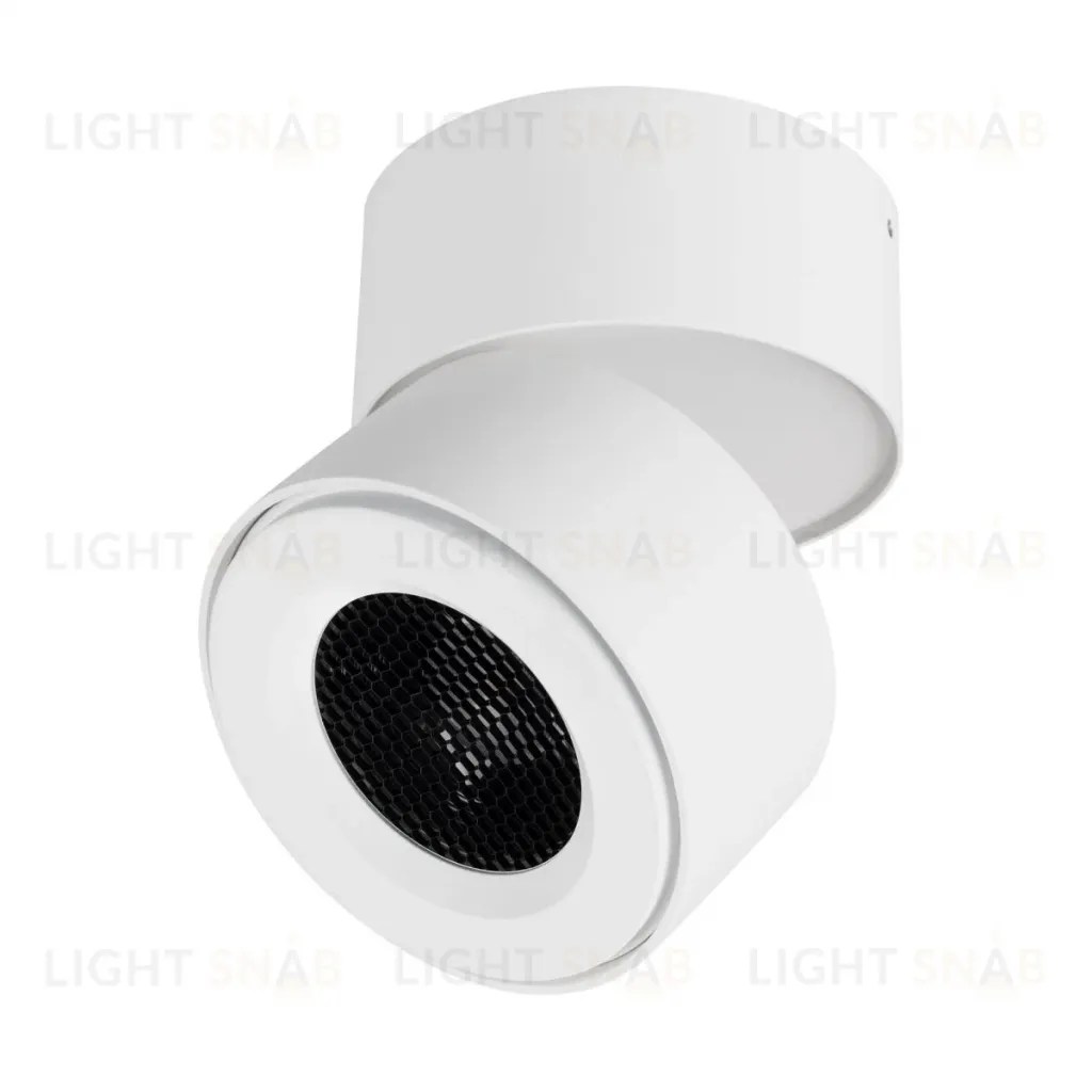 Спот Arlight SP-POINT-SURFACE-R85-12W Warm3200-MIX (WH, 36 deg, 230V) (IP20 Металл) 058616 058616