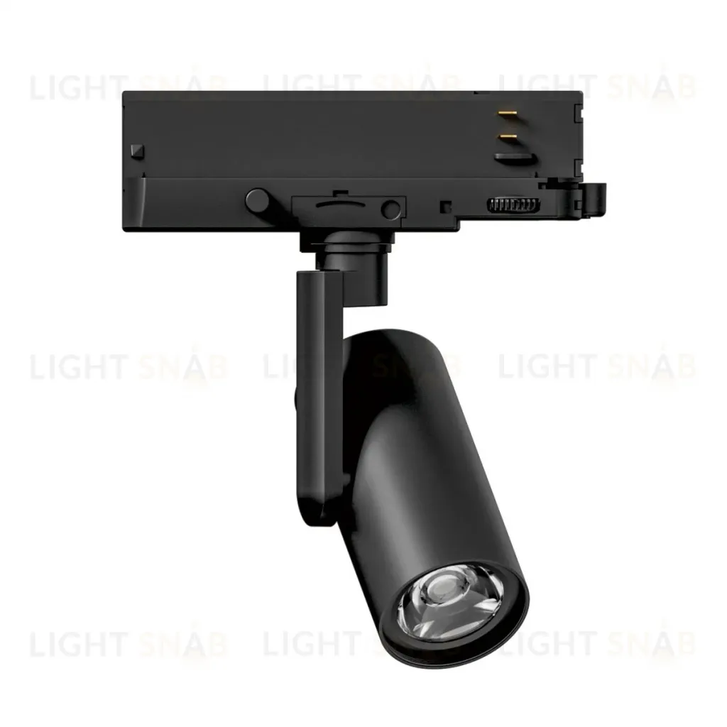 Трековый трехфазный светильник Arlight LGD-ARTIFACT-4TR-R65-18W Warm3000-MIX (BK, 20 deg., DALI, 230V) (IP20 Металл) 057109 057109