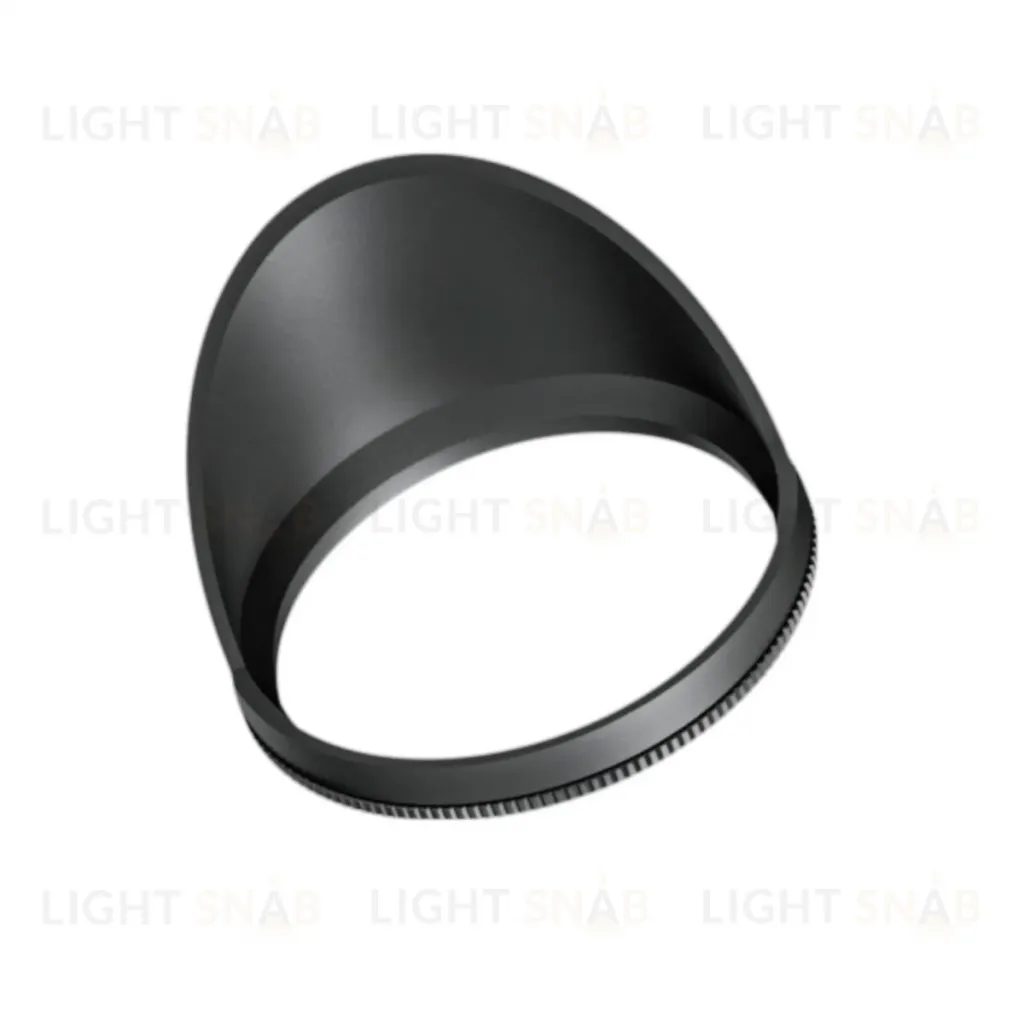 Насадка антибликовая Arlight LGD-ARTIFACT-HALF-SNOOT-R65 (BK) (Металл) 057158 057158