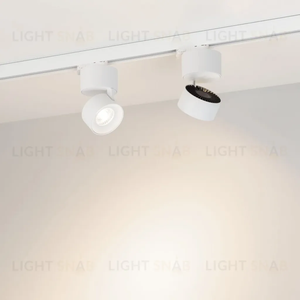 Трековый трехфазный светильник Arlight SP-PLURIO-TRACK-4TR-R77-9W Day4000 (WH-WH, 36 deg, 230V) (IP20 Металл) 038098 038098