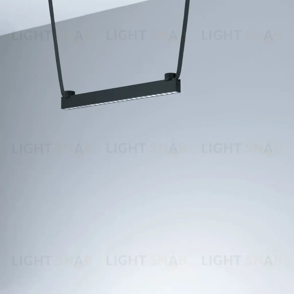 Трековый светильник Arlight ART-INBELT-DOTS-L413-16W Day4000-MIX (BK, 33 deg, 48V, DALI) (IP20 Металл) 051232 051232