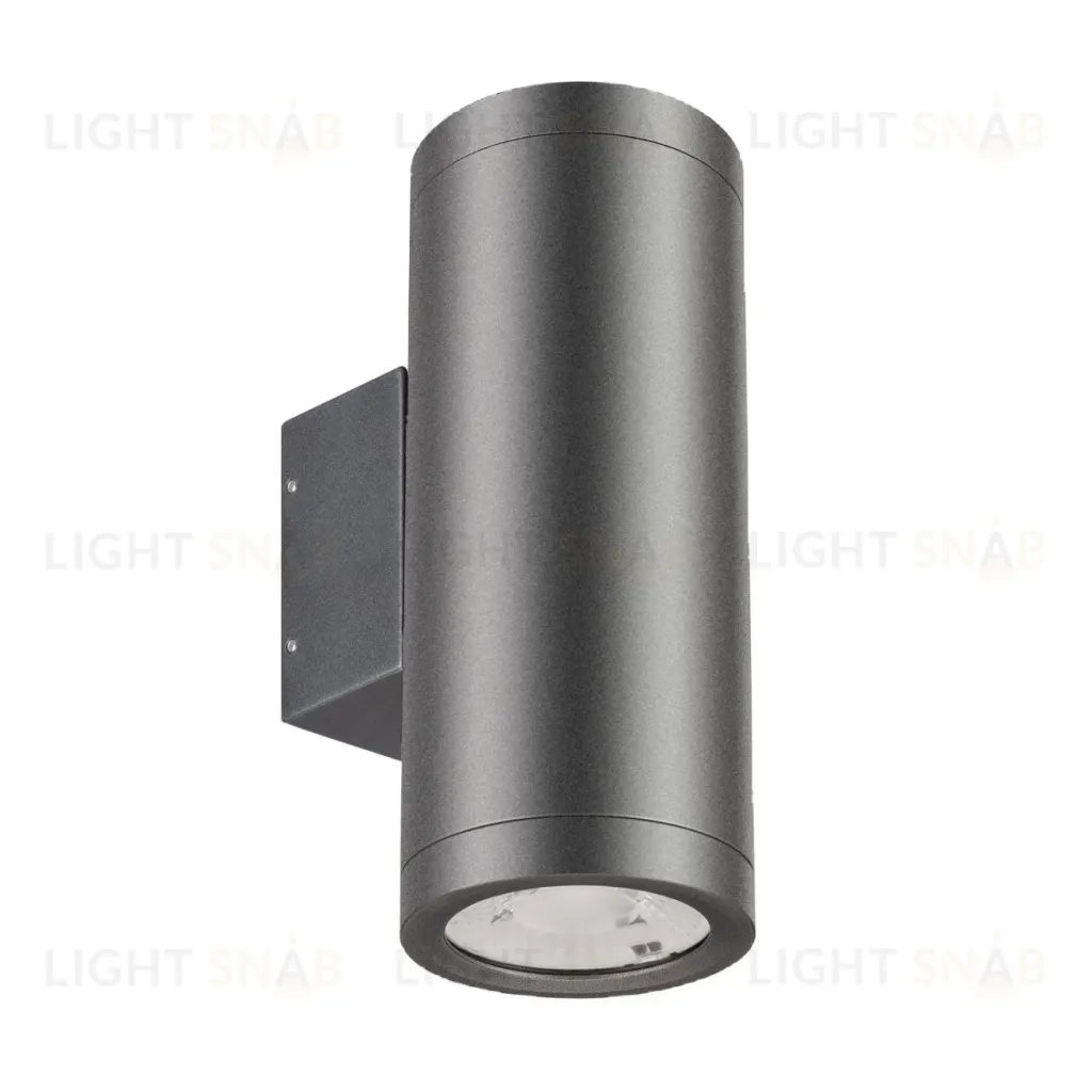 Уличный настенный светильник Arlight LGD-RAY-WALL-TWIN-R65-2x9W Warm3000 (GR, 23 deg, 230V) (IP65 Металл) 038154(1) 038154(1)