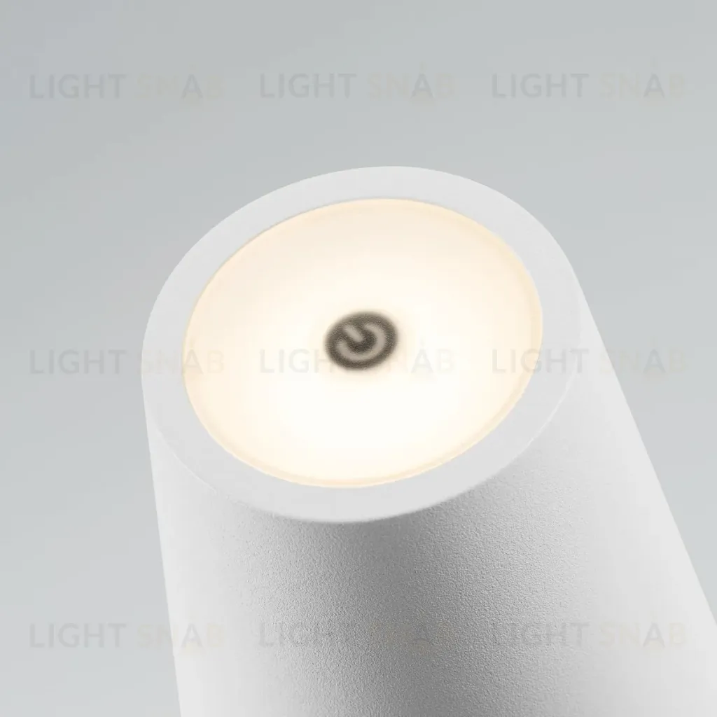 Настольная лампак с аккумулятором Arlight SP-DAISY-TAB-1.5W Warm3000-MIX (WH, 90 deg) (IP54 Металл) 044378 044378