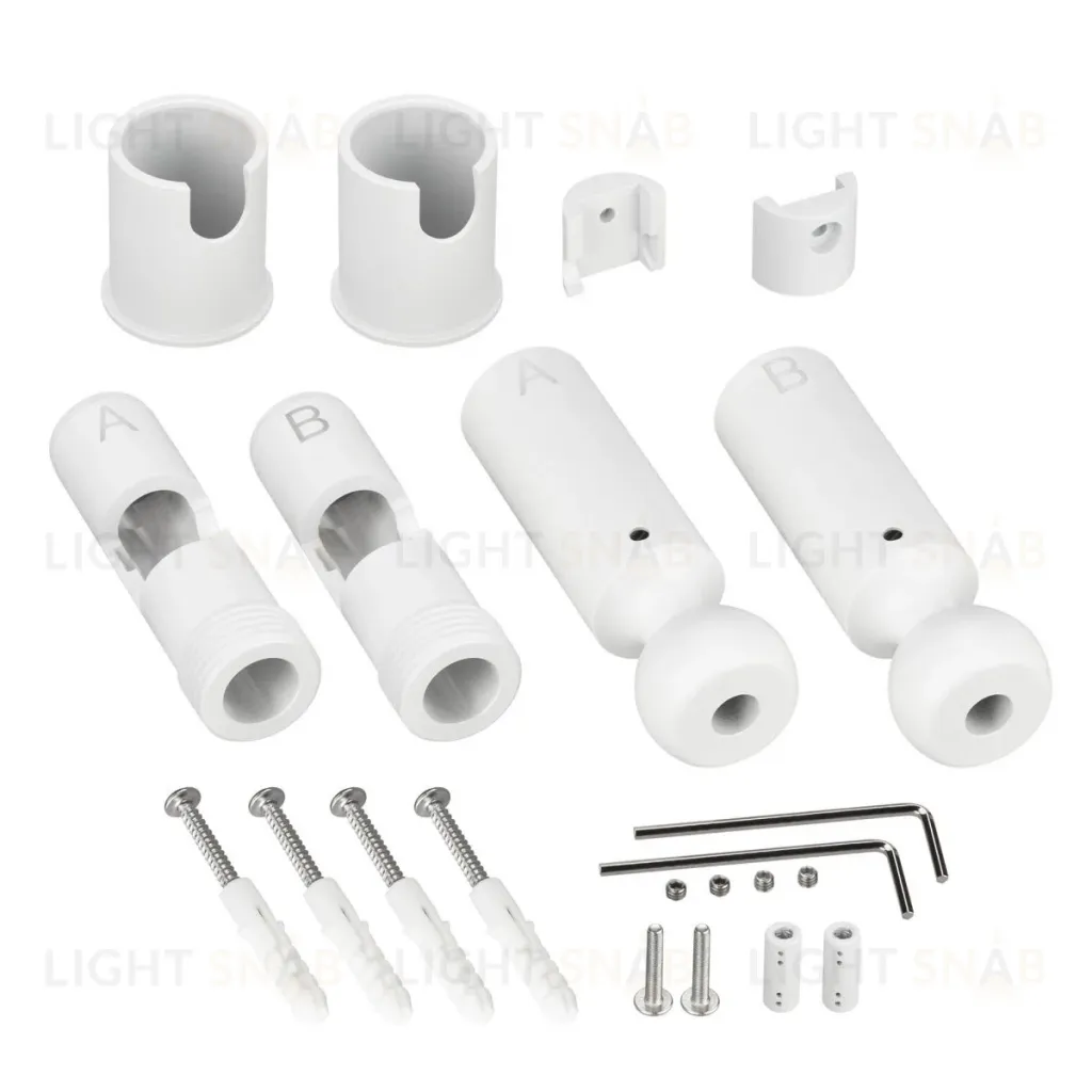 Крепление Arlight ARL-WAVE-1815-S-2-ENDCAP White (Металл) 057584 057584