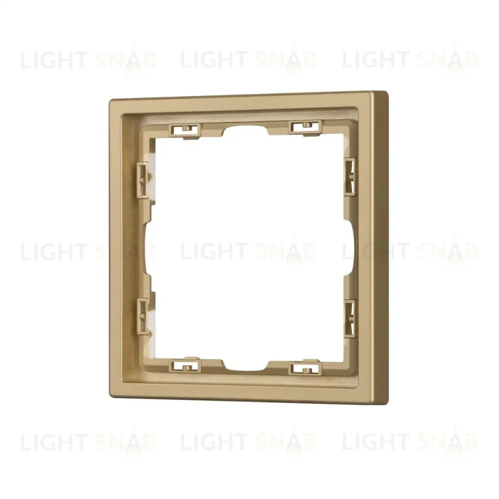 Рамка пластиковая Arlight FRM-NOBE-SFPL-1-GD 054213 054213