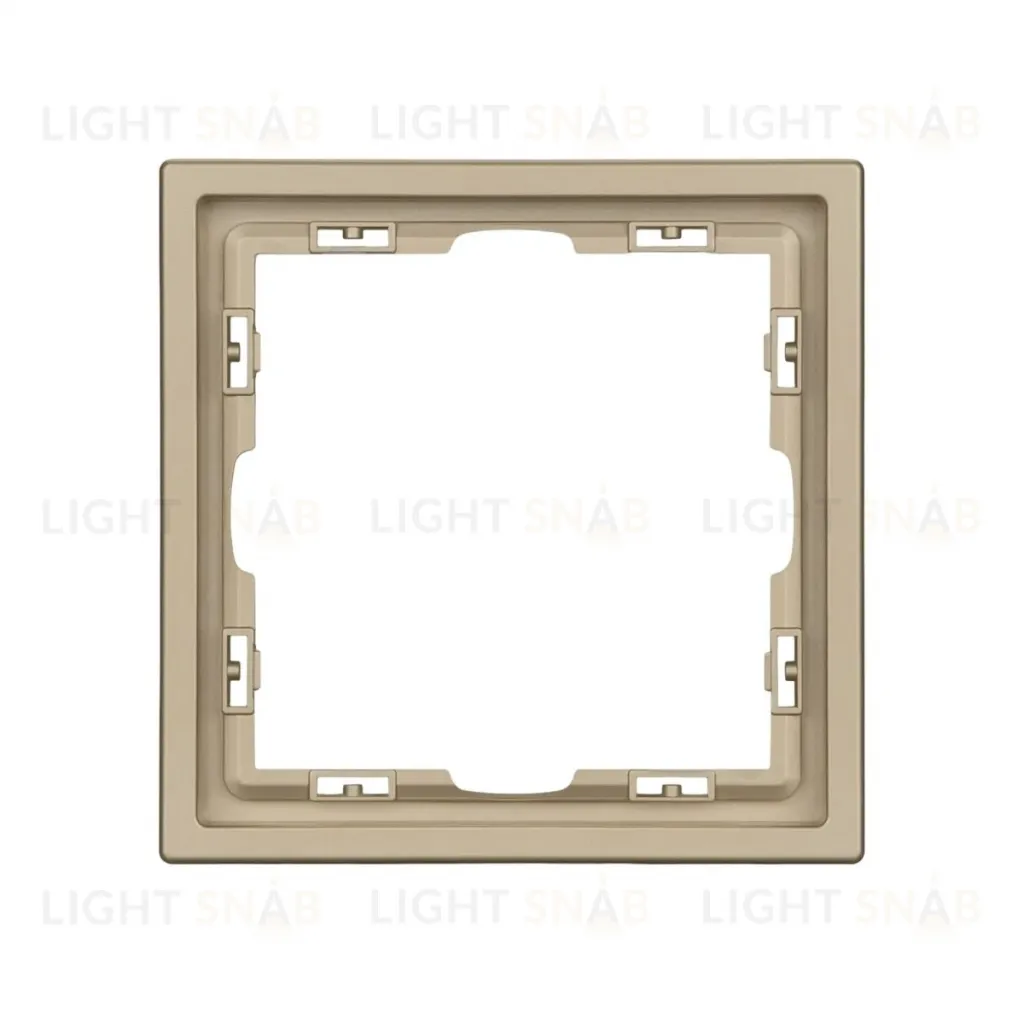 Рамка пластиковая Arlight FRM-NOBE-SFPL-1-GD 054213 054213