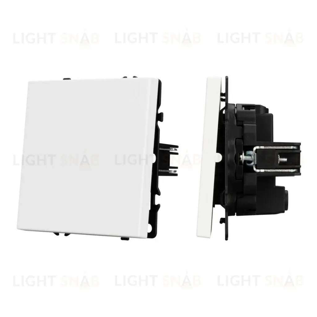 Механизм выключателя одноклавишный перекрестный Arlight SWT-NOBE-MKX1-SFPL-WH (230V, 10A) 054234 054234