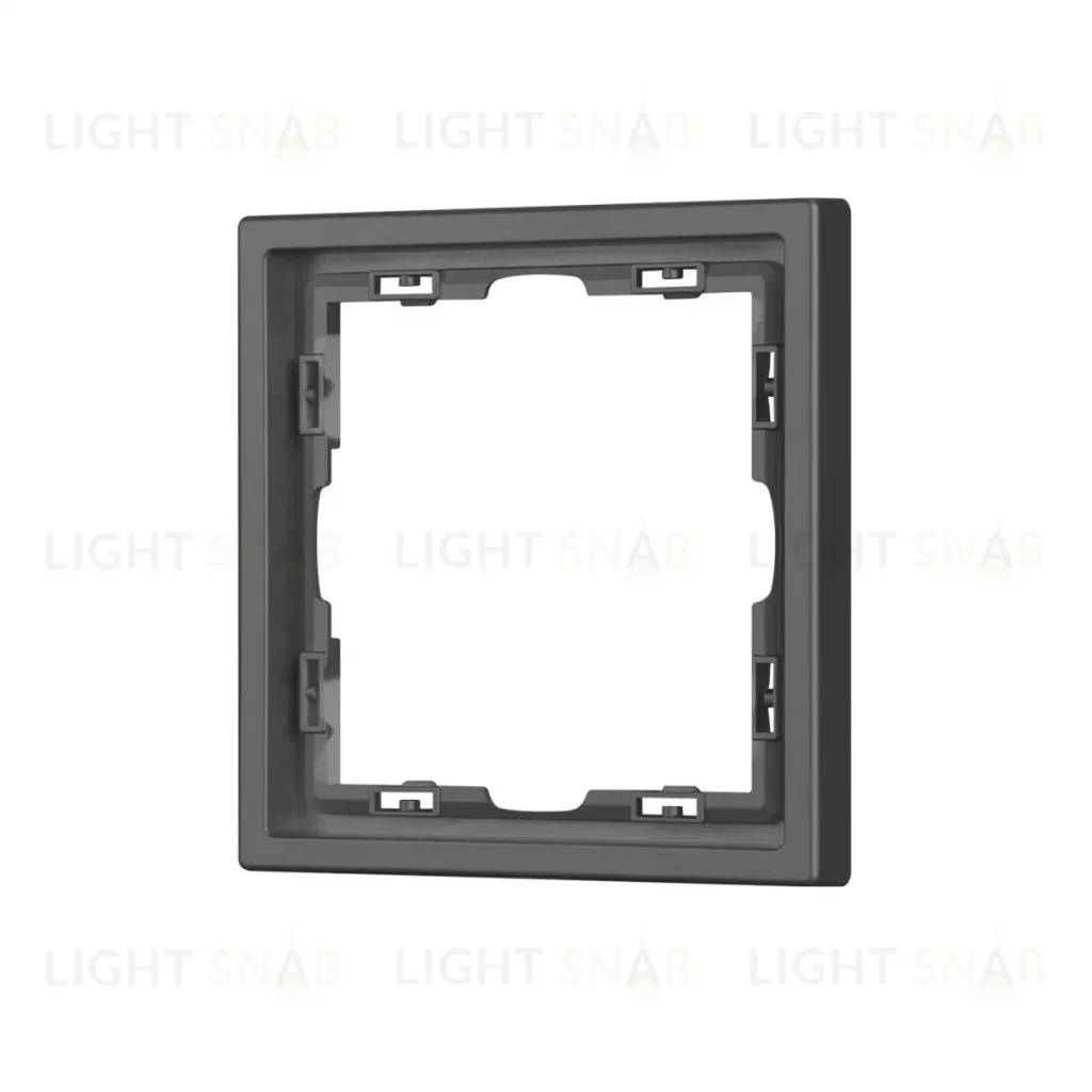 Рамка пластиковая Arlight FRM-NOBE-SFPL-1-GR 054214 054214