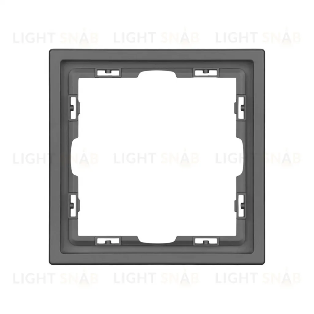 Рамка пластиковая Arlight FRM-NOBE-SFPL-1-GR 054214 054214