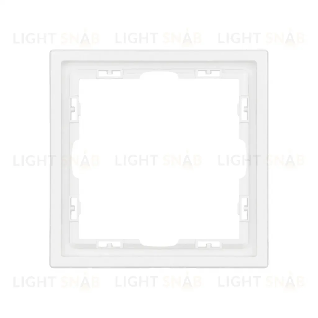 Рамка пластиковая Arlight FRM-NOBE-SFPL-1-WH 054211 054211