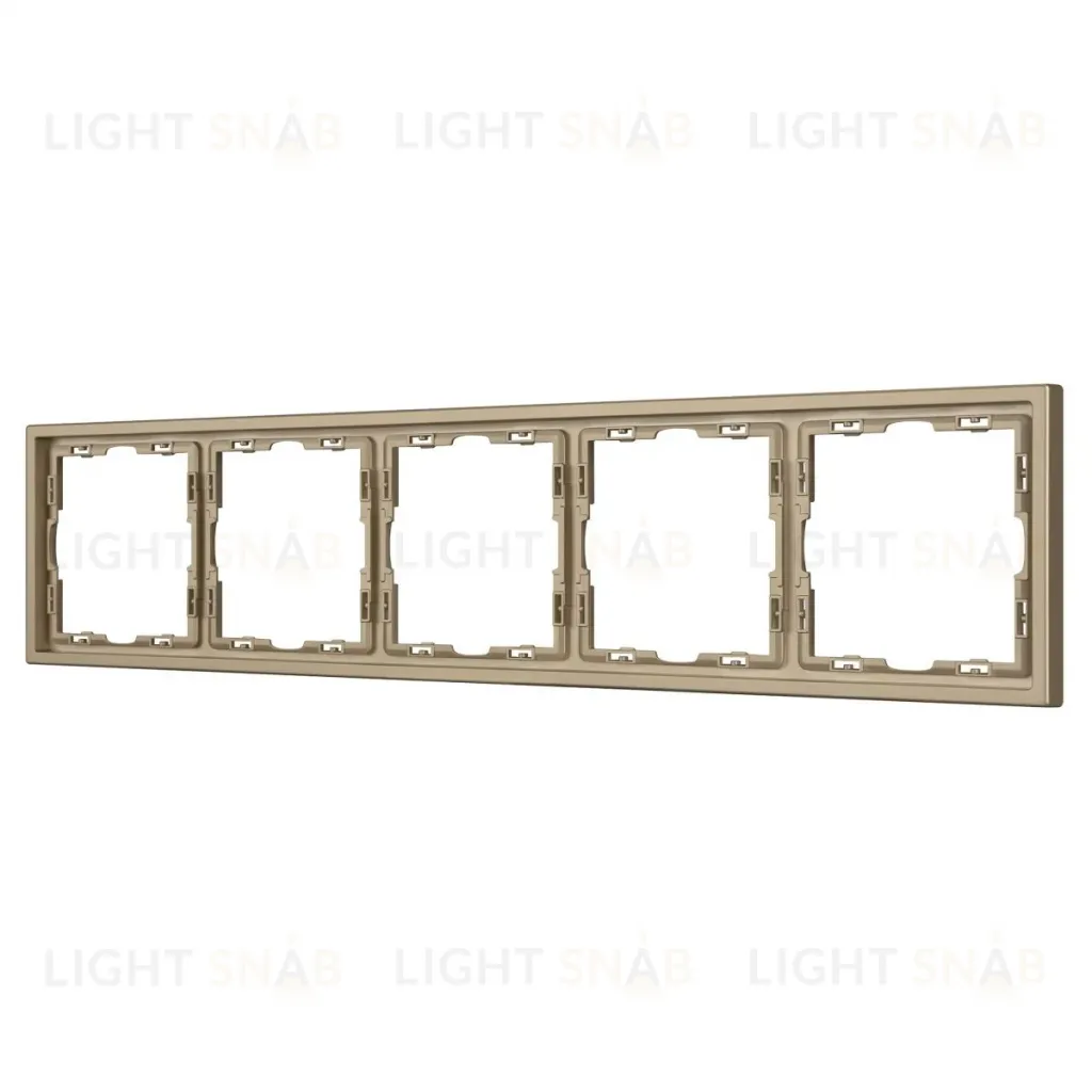 Рамка пластиковая Arlight FRM-NOBE-SFPL-5-GD 054229 054229