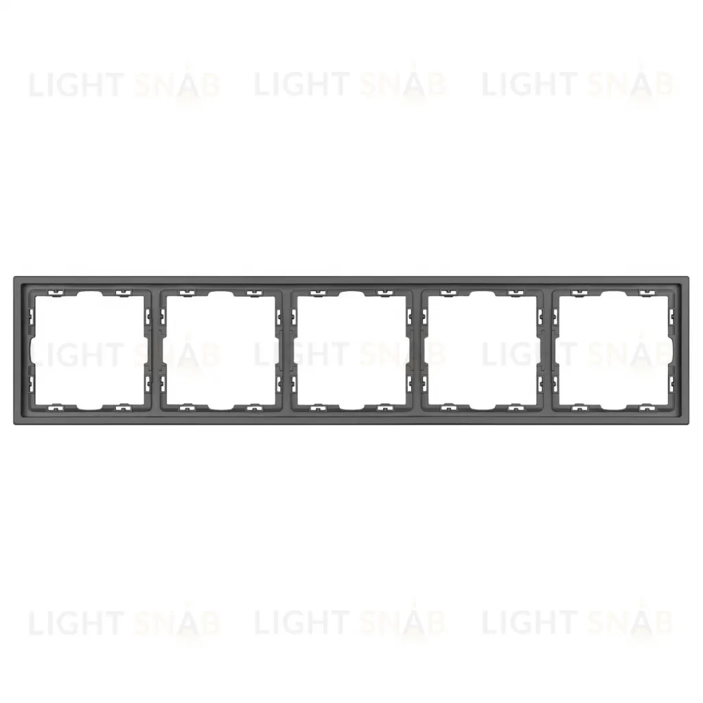 Рамка пластиковая Arlight FRM-NOBE-SFPL-5-GR 054230 054230