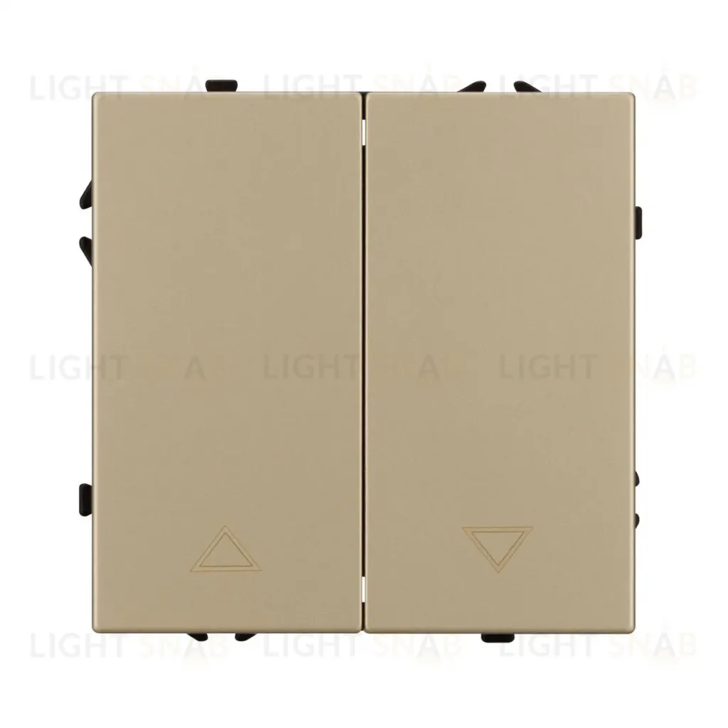 Механизм выключателя управления шторами Arlight SWT-NOBE-MKR2-SFPL-GD (230V, 10A) 054274 054274