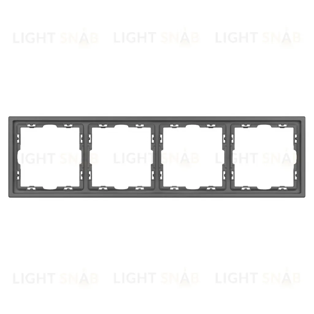 Рамка пластиковая Arlight FRM-NOBE-SFPL-4-GR 054226 054226
