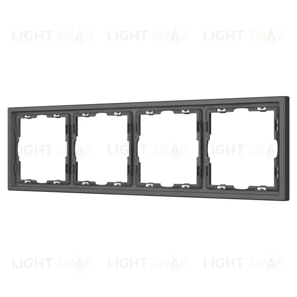 Рамка пластиковая Arlight FRM-NOBE-SFPL-4-GR 054226 054226