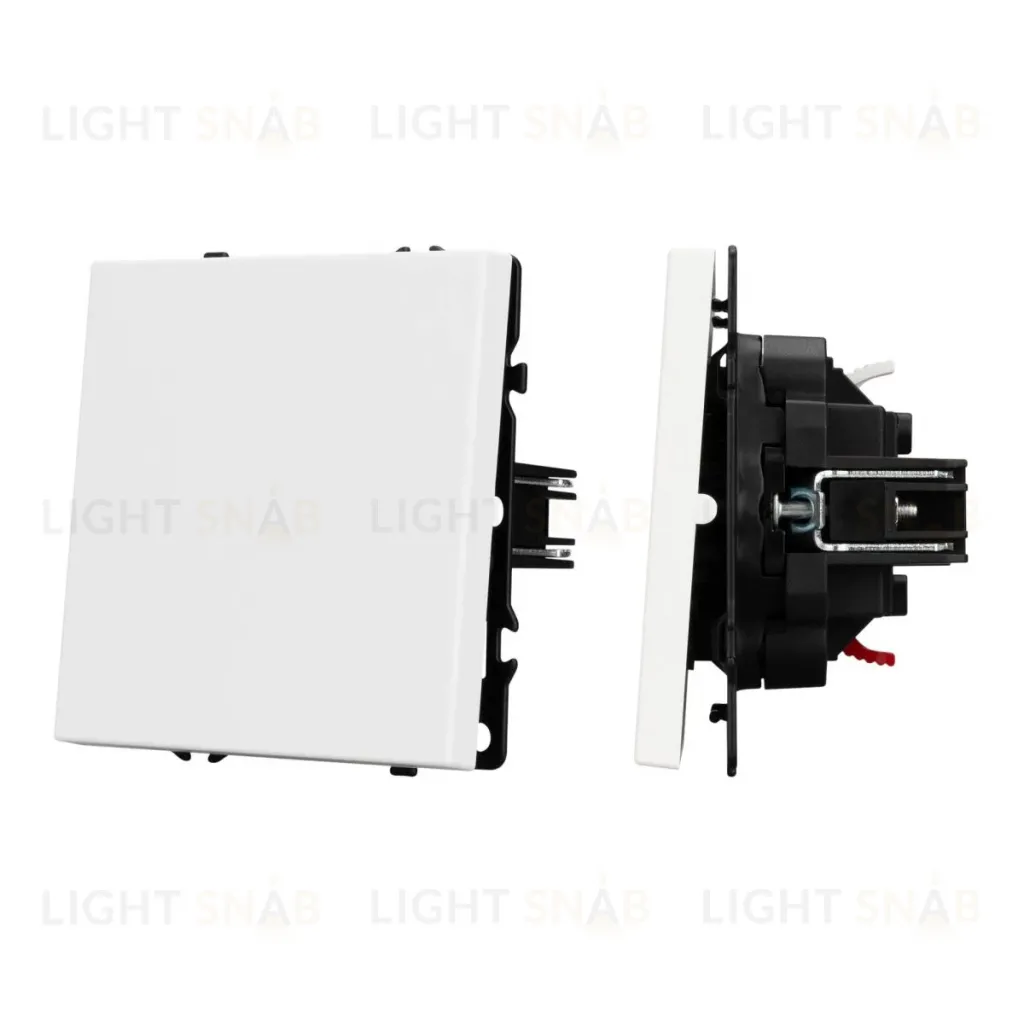 Механизм выключателя одноклавишный непроходной Arlight SWT-NOBE-MK01-SFPL-WH (230V, 10A) 054233 054233