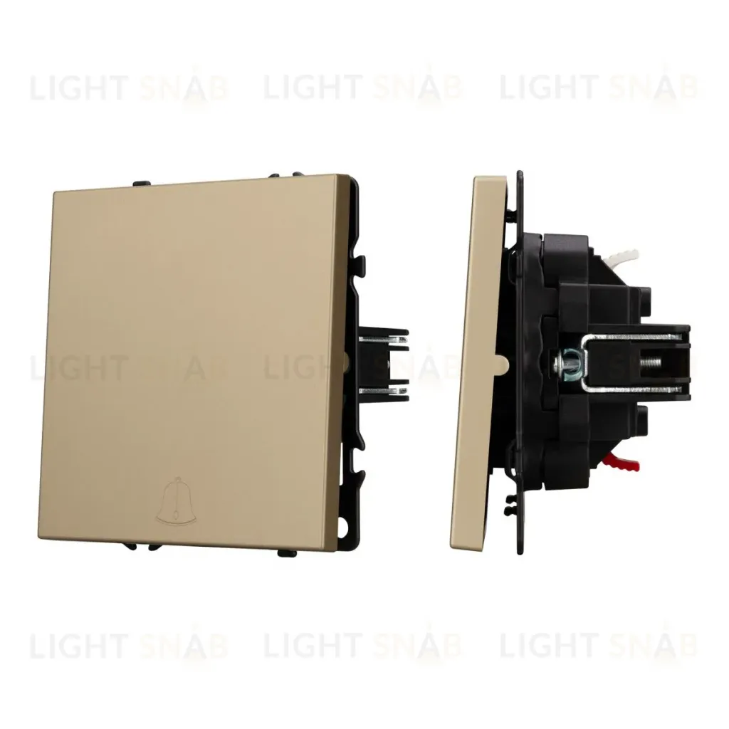 Механизм звонкового выключателя Arlight SWT-NOBE-MKR1-SFPL-L-GD (230V, 10A) 054271 054271