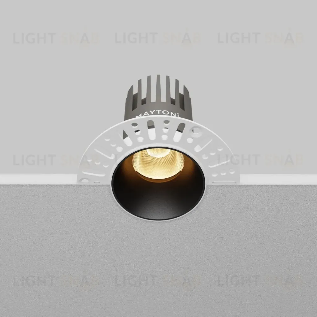 Встраиваемый светильник Maytoni Technical Dip DL124-10W-2.7K-TRS-B DL124-10W-2.7K-TRS-B